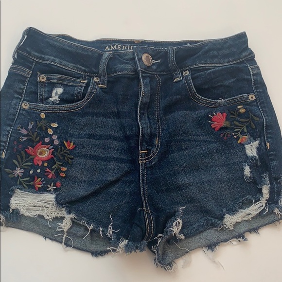 American eagle denim shorts